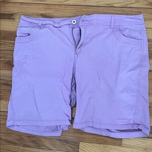 Addition elle purple stretchy summer shorts 18